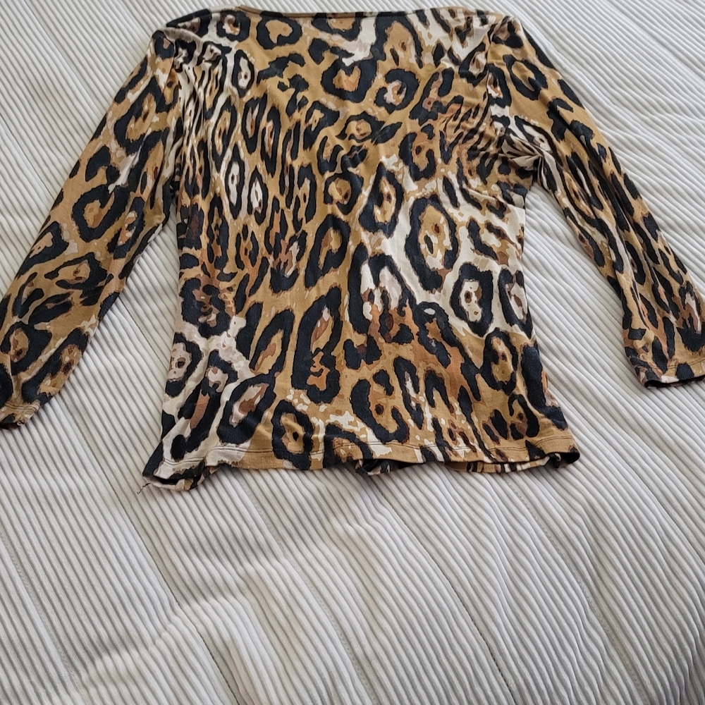 Leopard Top Size M - Picture 4 of 6